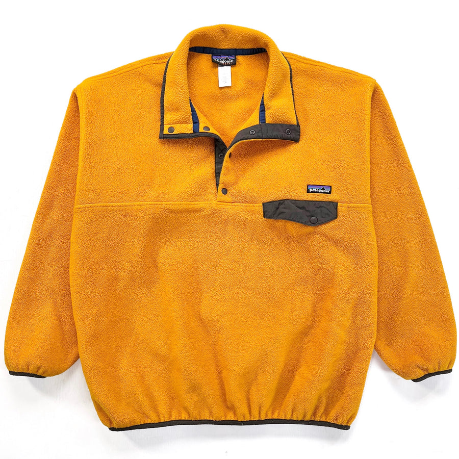 2012 Patagonia Synchilla Snap-T Fleece Pullover, Gold (XL)