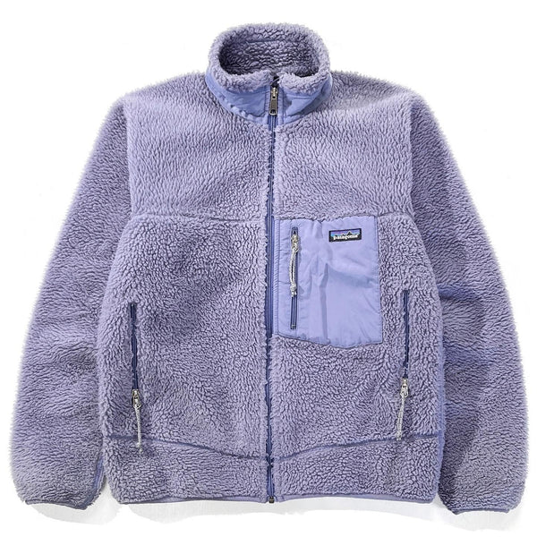 2001 Patagonia Made In Canada Retro-X Fleece Jacket, Lavender (S)