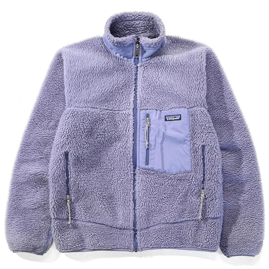 2001 Patagonia Made In Canada Retro-X Fleece Jacket, Lavender (S)