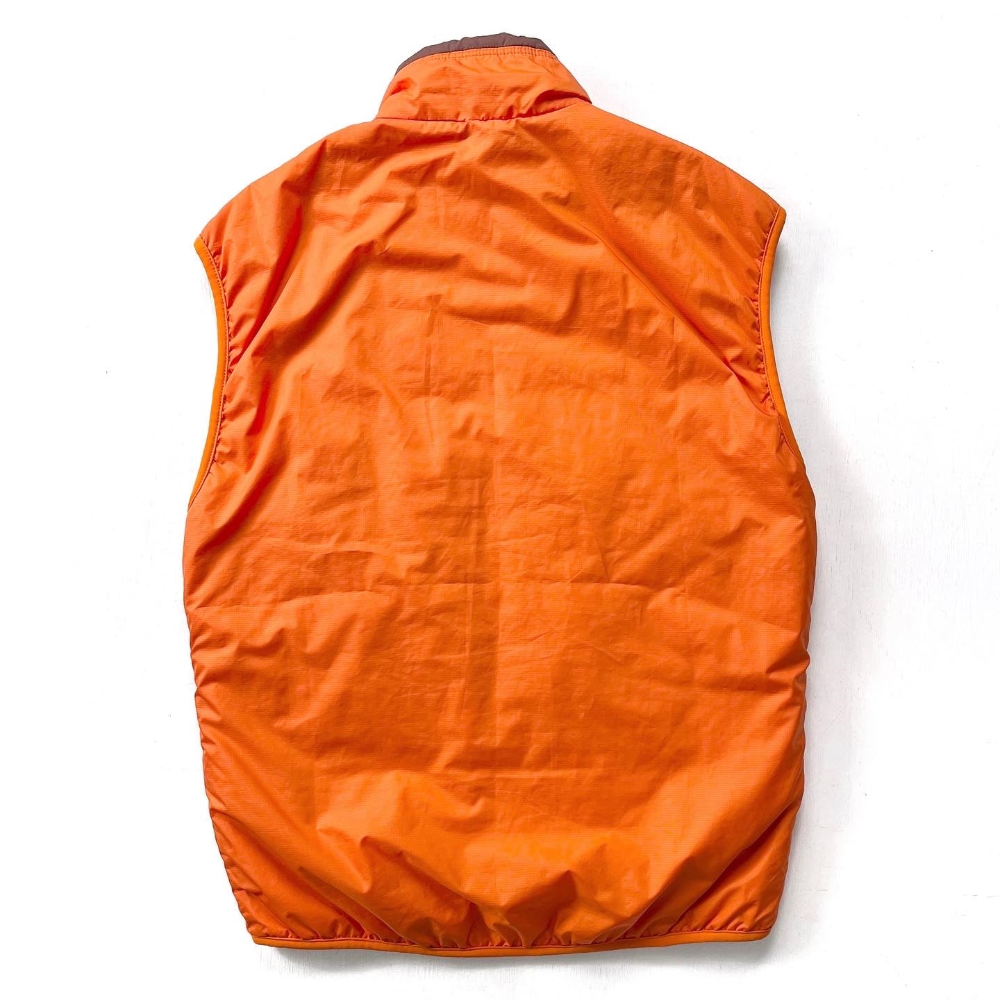 2002 Patagonia Puffball Insulated Ripstop Vest, Hot Lava (S)