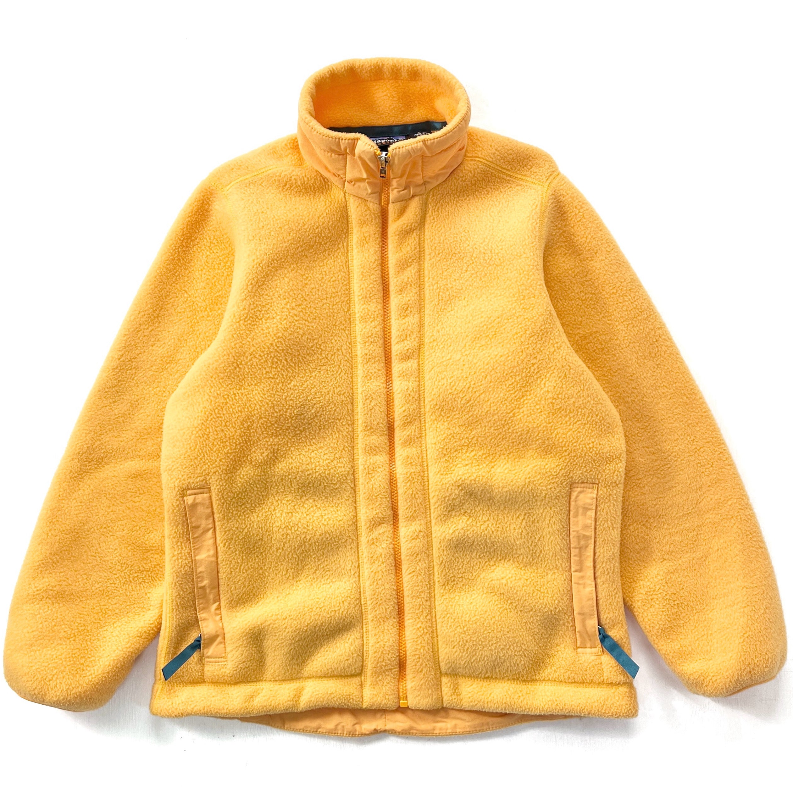 1997 Patagonia Womens Made In The U.S.A. Synchilla Jacket, Butternut (M)