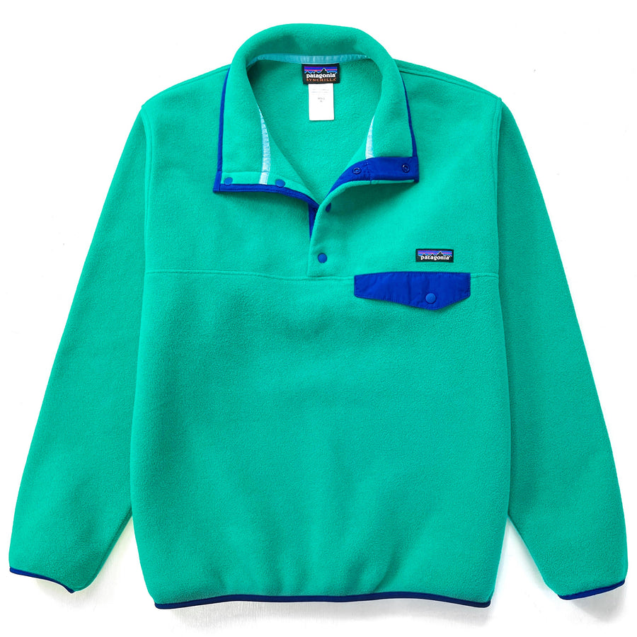 2015 Patagonia Synchilla Snap-T Fleece Pullover, Emerald (M)