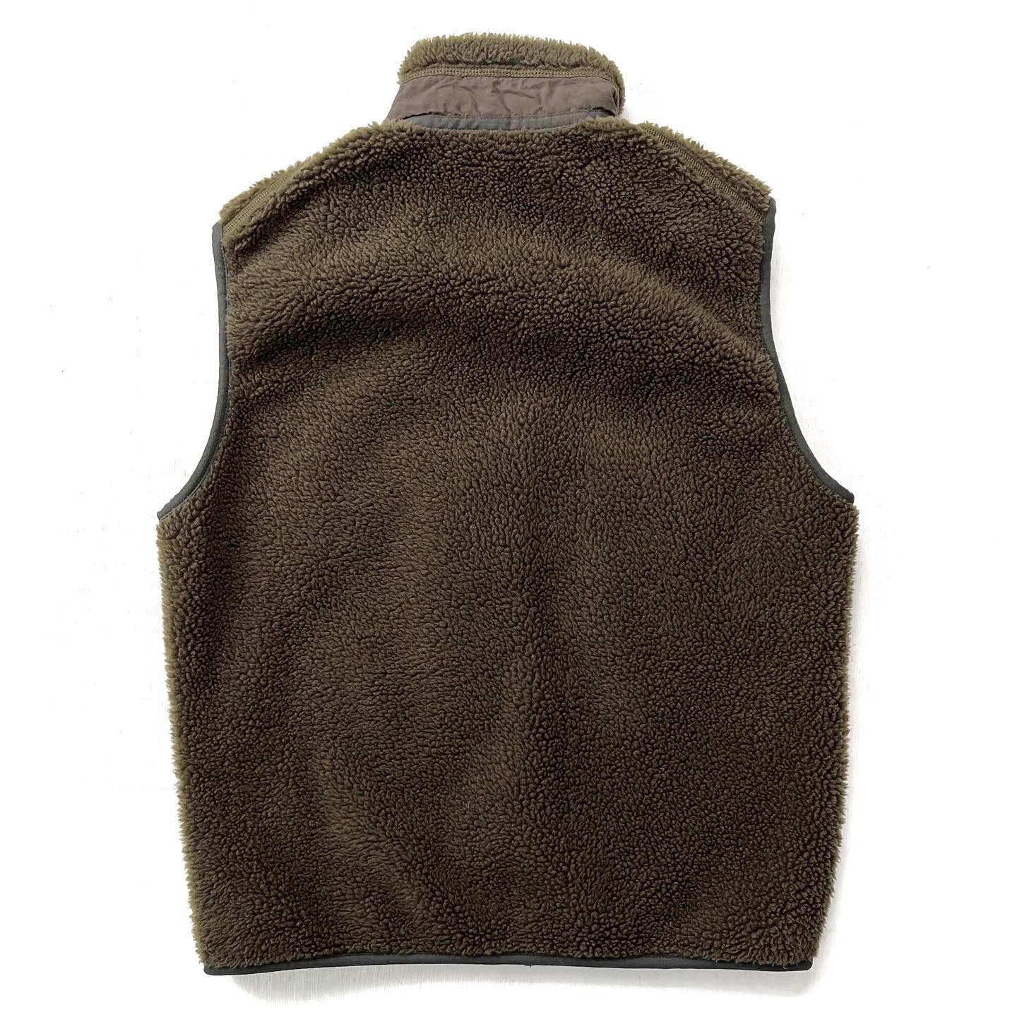 2001 Patagonia Made In The U.S.A. Retro-X Vest, Brown Olive (M)