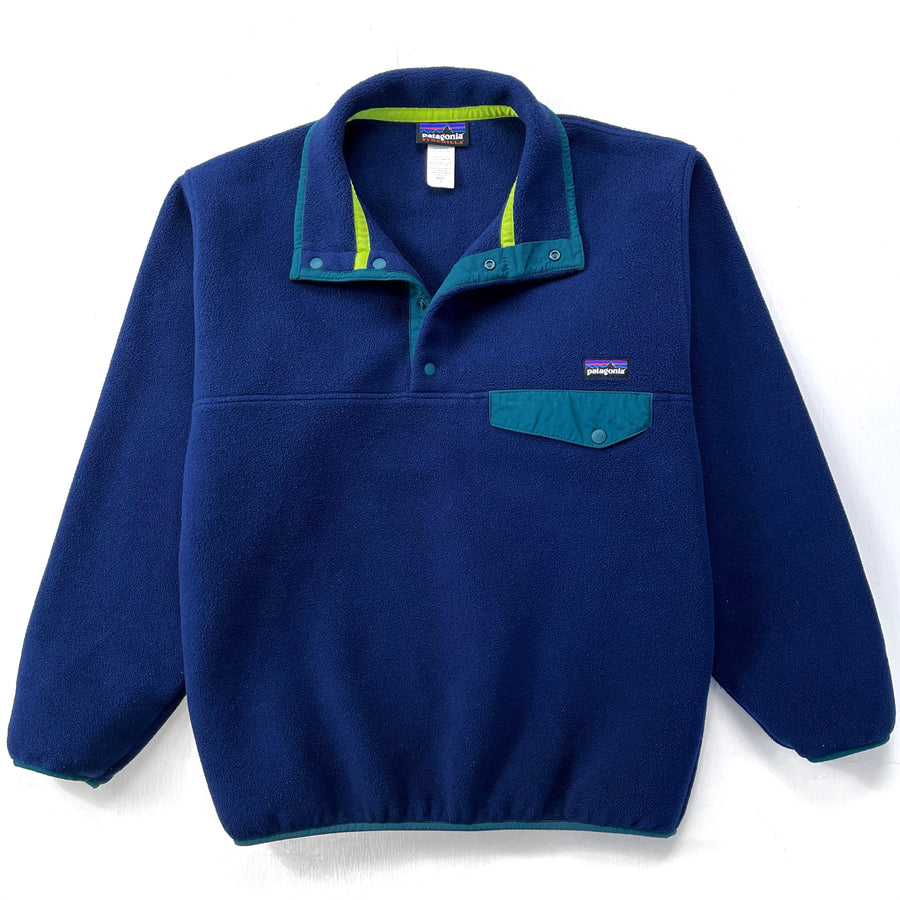 2013 Patagonia Synchilla Snap-T Fleece Pullover, Navy Blue (M)