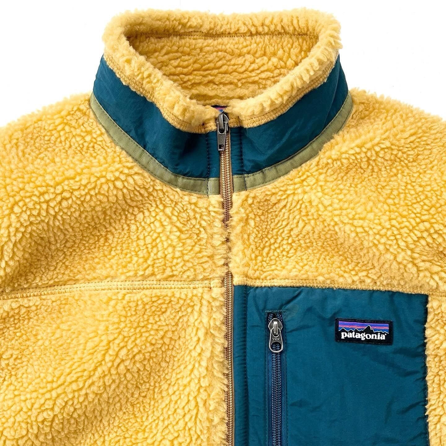 2013 Patagonia Classic Retro-X Fleece Vest, Prairie Gold (S/M)