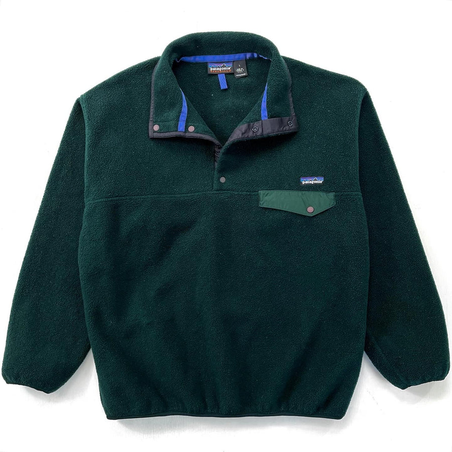 1996 Patagonia Made In The U.S.A. Synchilla Snap-T, Hunter (L)