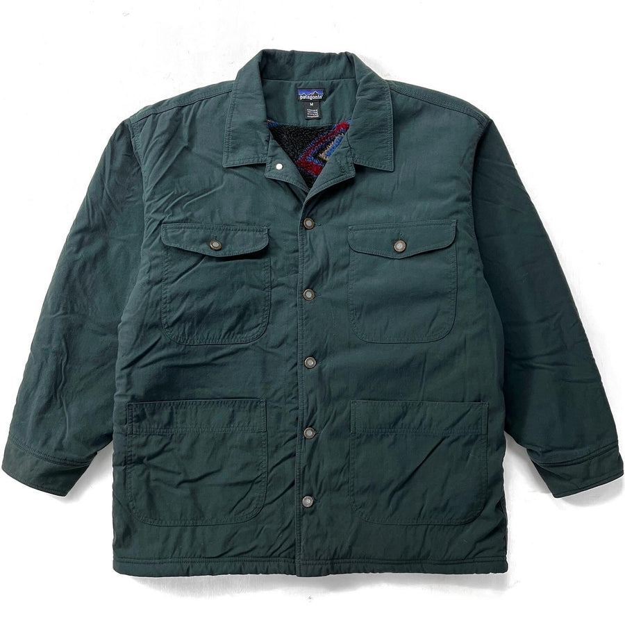 1996 Patagonia Pile-Lined Work Range Coat, Carbon & Moqui (L)