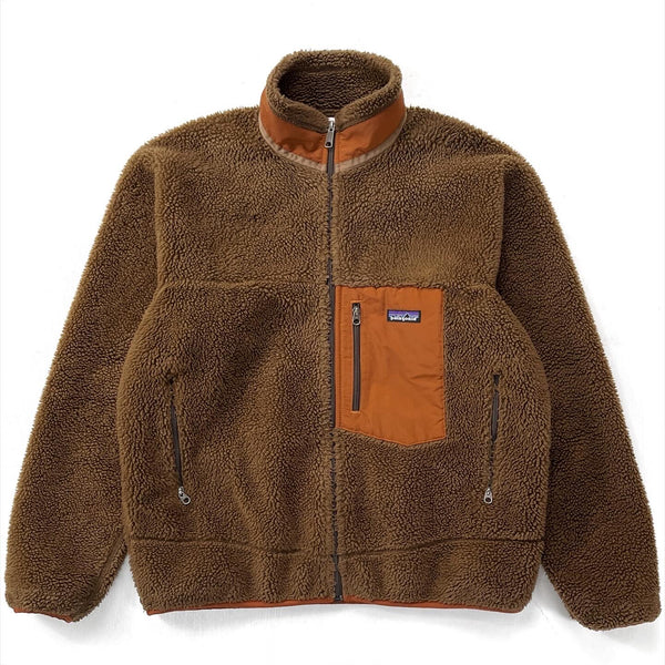 2009 Patagonia Classic Retro-X Fleece Jacket, Henna Brown (L)