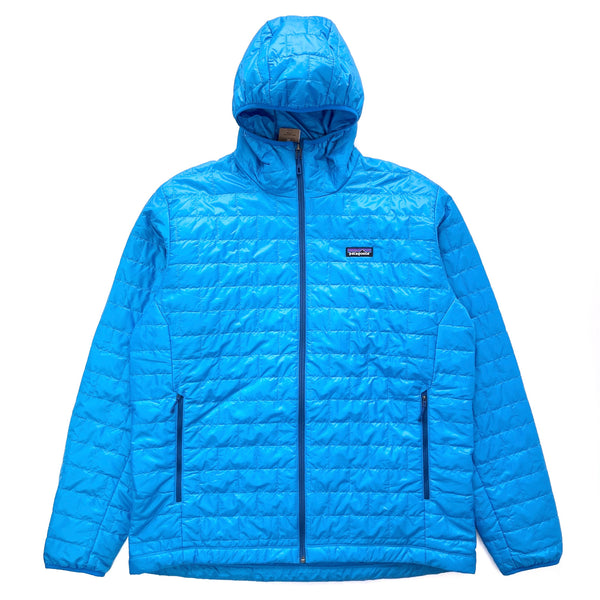 2020 Patagonia NWT Mens Nano Puff Insulated Hoody, Andes Blue (XXL)