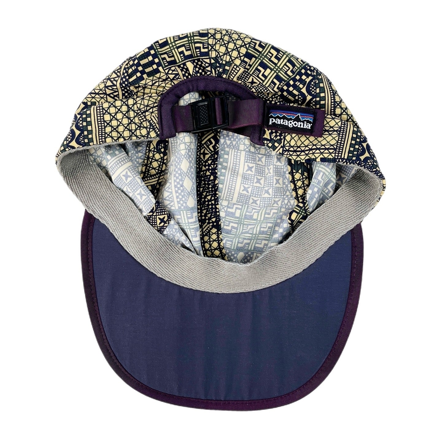 1995 Patagonia Made In The U.S.A. Nylon Spoonbill Cap, Tapa: Birch (M)