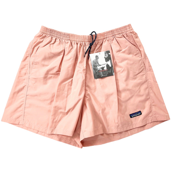 1999 Patagonia Womens 4” Nylon Baggies Shorts, Light Salmon (L)