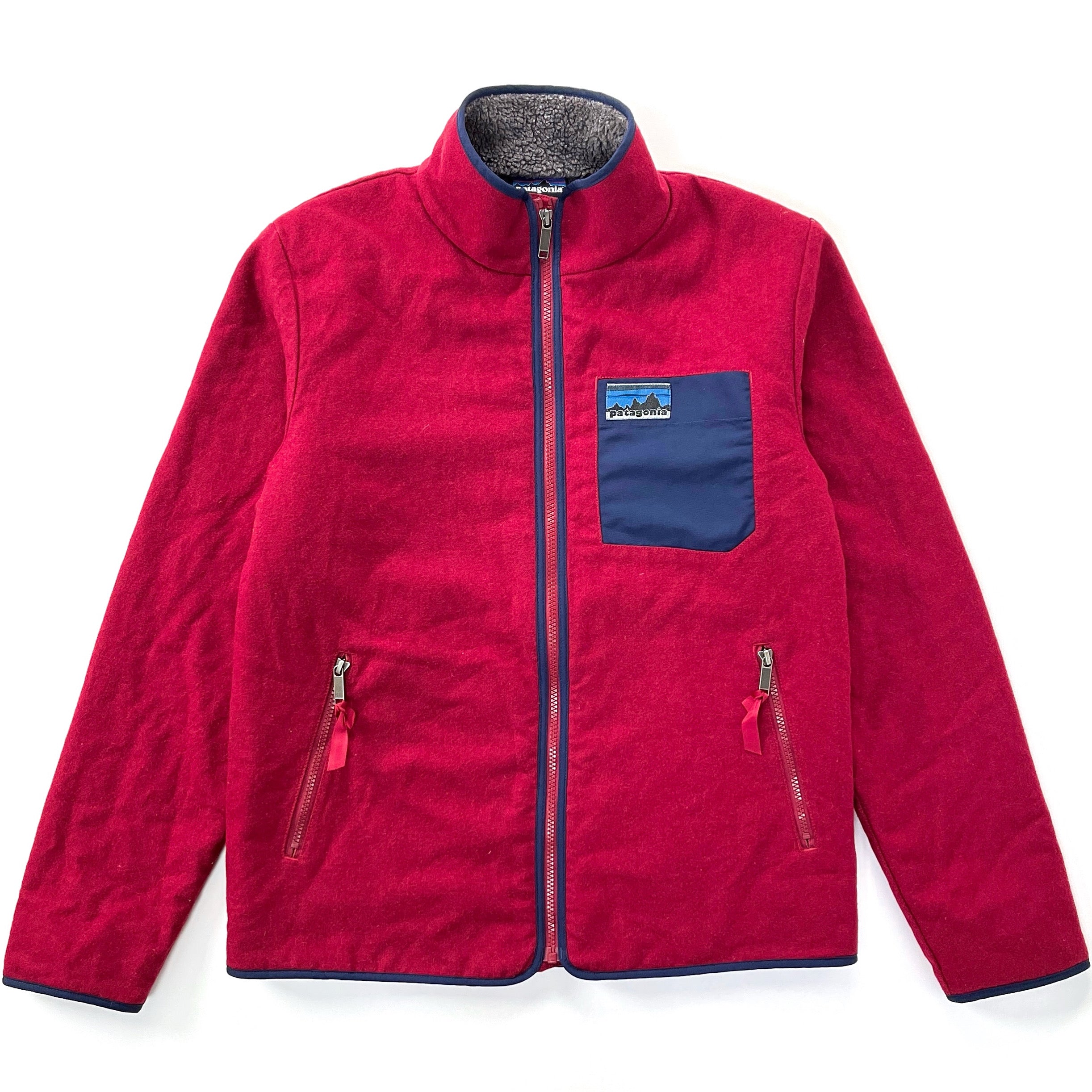 2013 Patagonia 40th Anniversary Mesclun Retro-X Fleece Jacket, Rust Red (S)