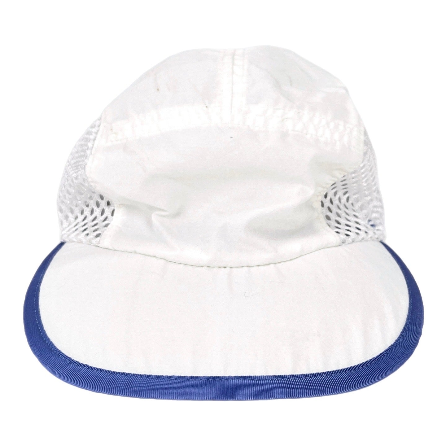 2000 Patagonia Made In The U.S.A. Vented Duckbill Cap, White & Blue (L)