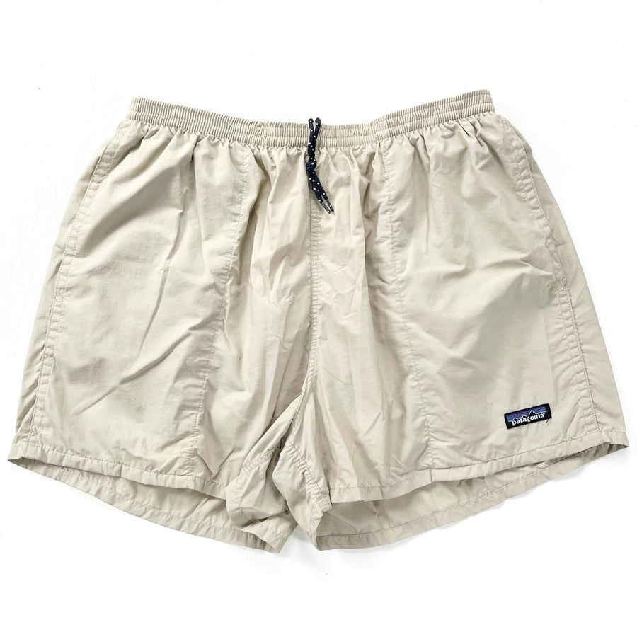 2001 Patagonia Mens 3.5” Nylon Baggies Shorts, Light Tan (XL)