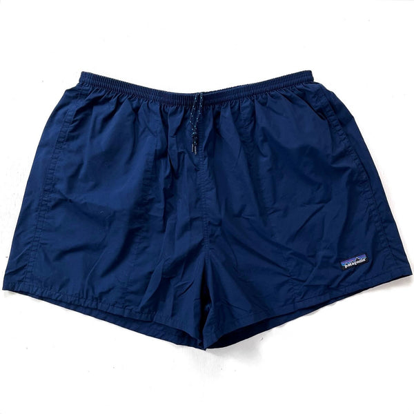 1999 Patagonia Mens 3.5” Nylon Baggies Shorts, Storm Blue (XL)