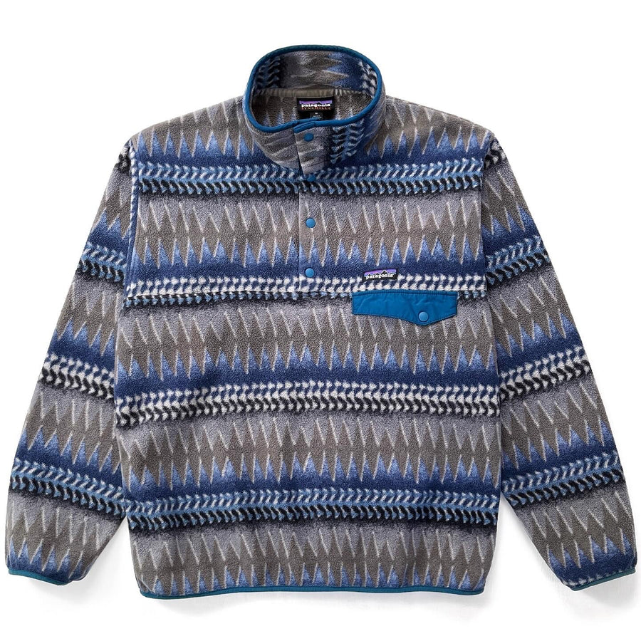 2017 Patagonia Printed Synchilla Snap-T, Laughing Waters (M)