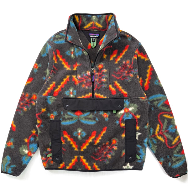 2022 Patagonia Printed Synchilla Anorak, Forest Floor: Ink (M)