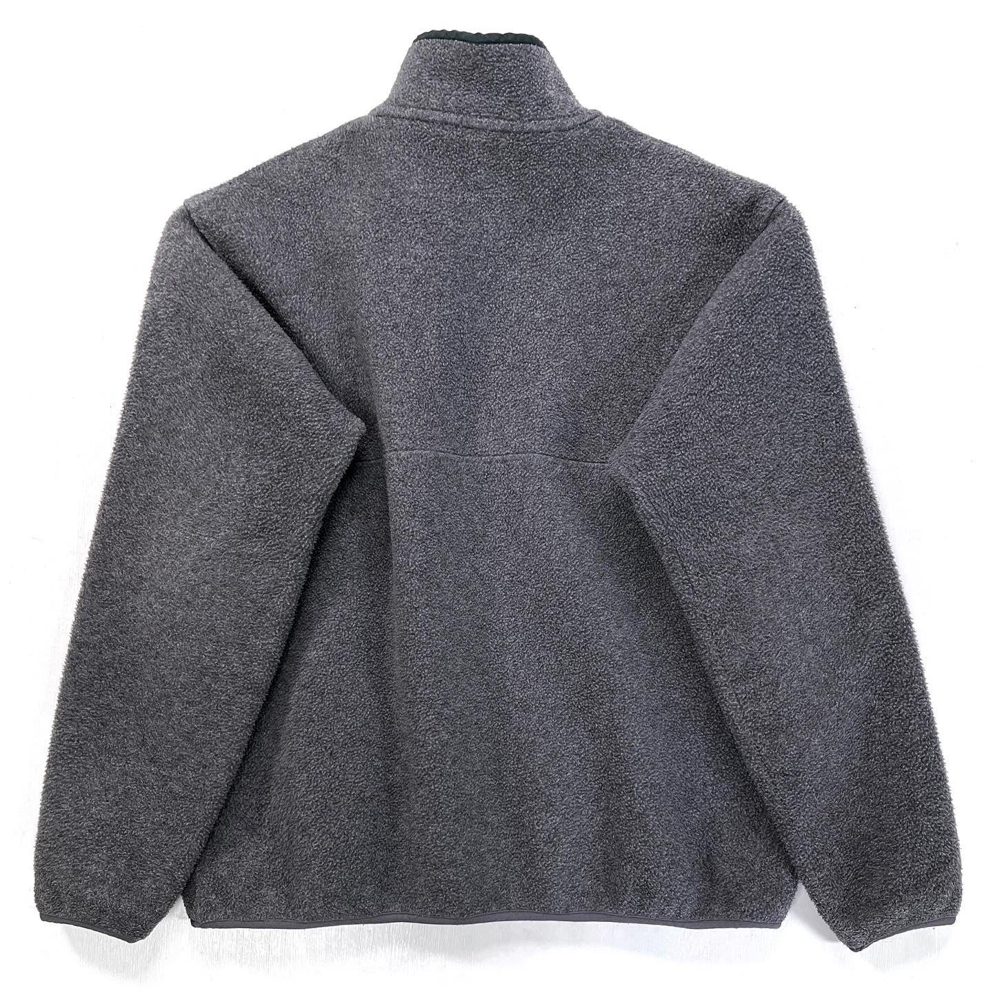 1992 Patagonia Synchilla Snap-T Pullover, Charcoal & Hunter (XL)