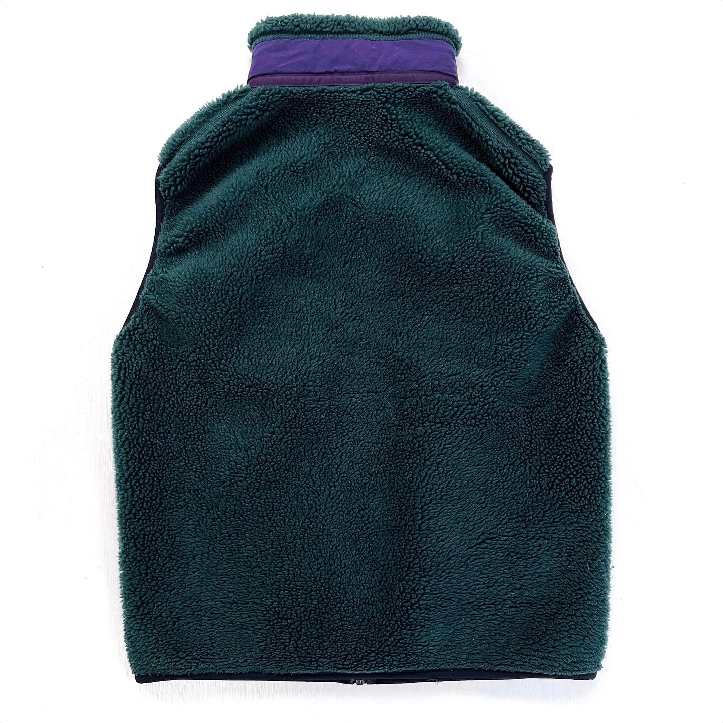 1997 Patagonia P.E.F. Retro-X Vest, Hunter & Regal Purple (M)