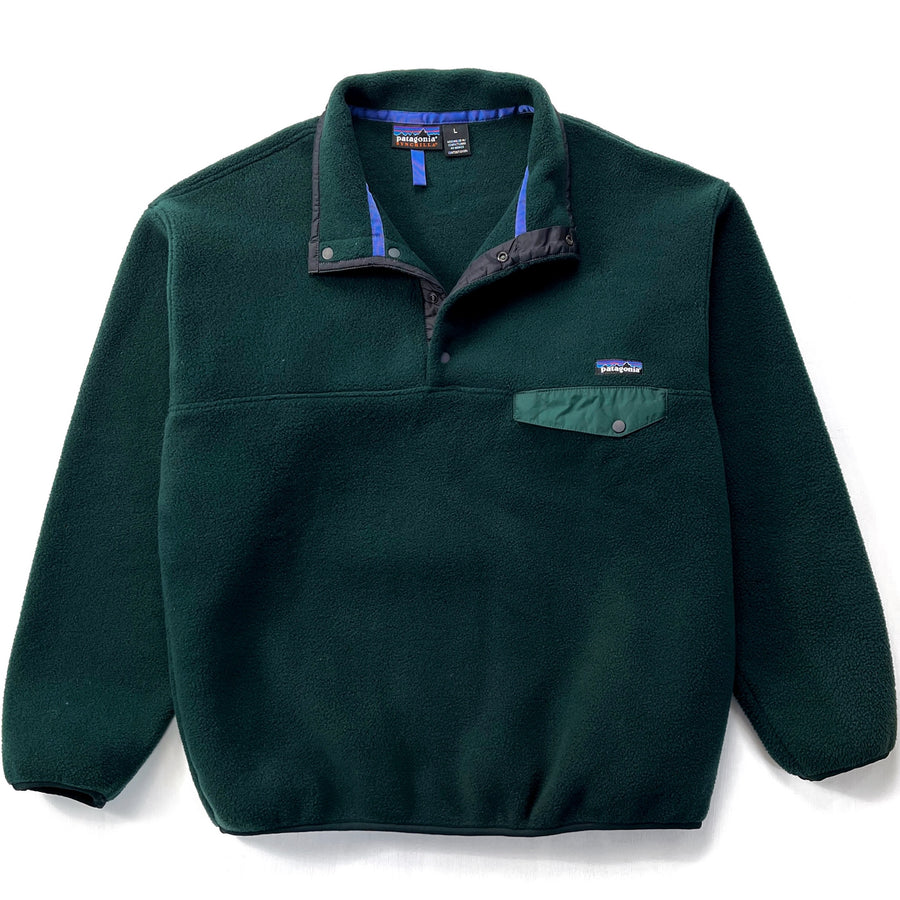 1998 Patagonia Synchilla Snap-T Pullover, Hunter & Condor (L)