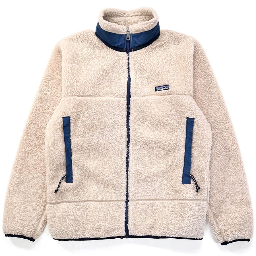 1997 Patagonia Mens P.E.F. Retro-X Jacket, Natural & Night Sky (M)