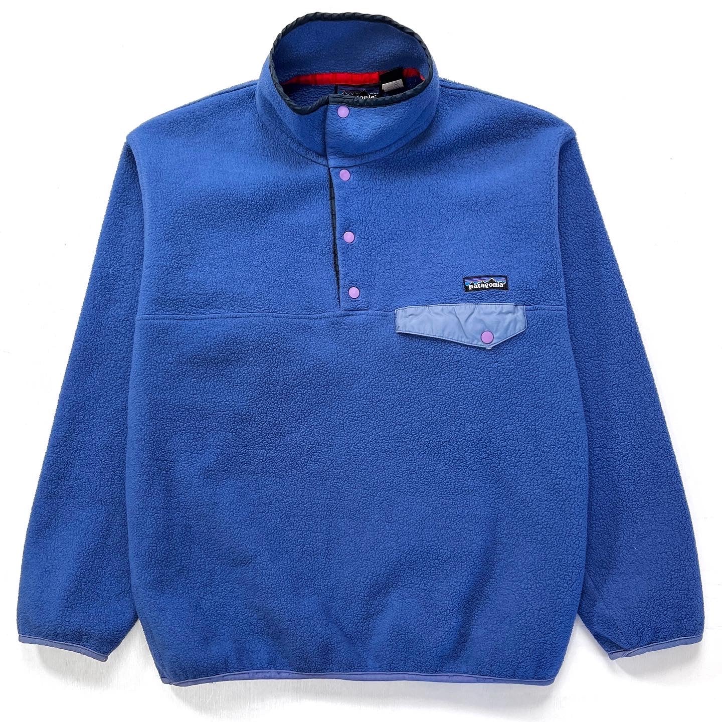 1997 Patagonia Made In The U.S.A. Synchilla Snap-T, True Blue (M)