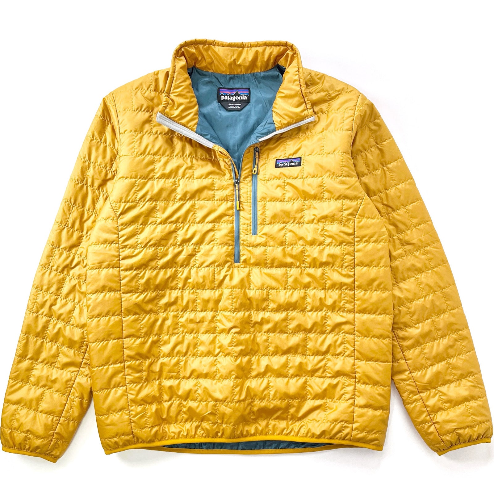 2021 Patagonia Mens Nano Puff Insulated Pullover, Buckwheat Gold (L)