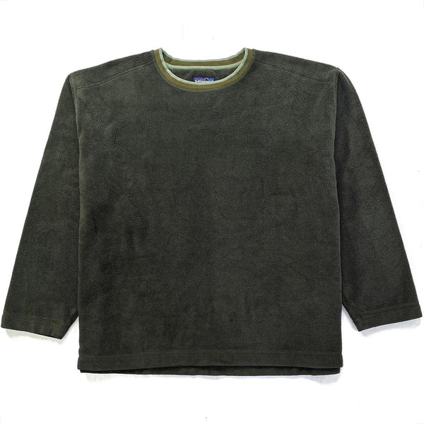 2005 Patagonia Rhythm Fleece Sweatshirt, Loden Heather (XL)