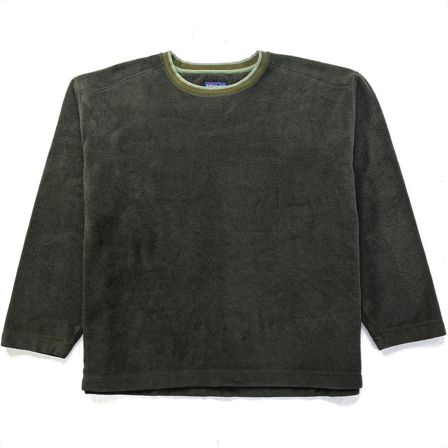 2005 Patagonia Rhythm Fleece Sweatshirt, Loden Heather (XL)