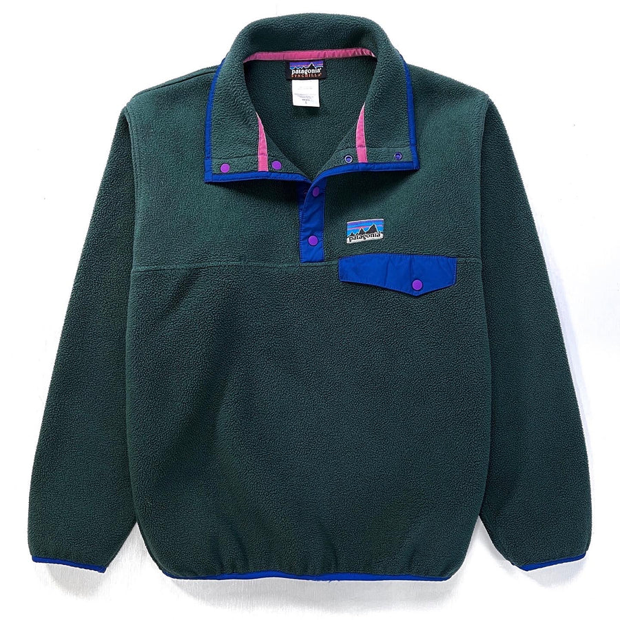 2008 Patagonia Synchilla Snap-T Pullover, Hunter & Sapphire (S)