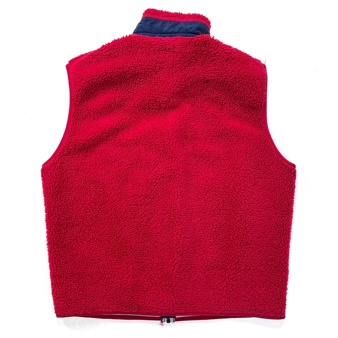 1999 Patagonia Classic Retro-X Vest, Burnt Chili & Navy (M/L)