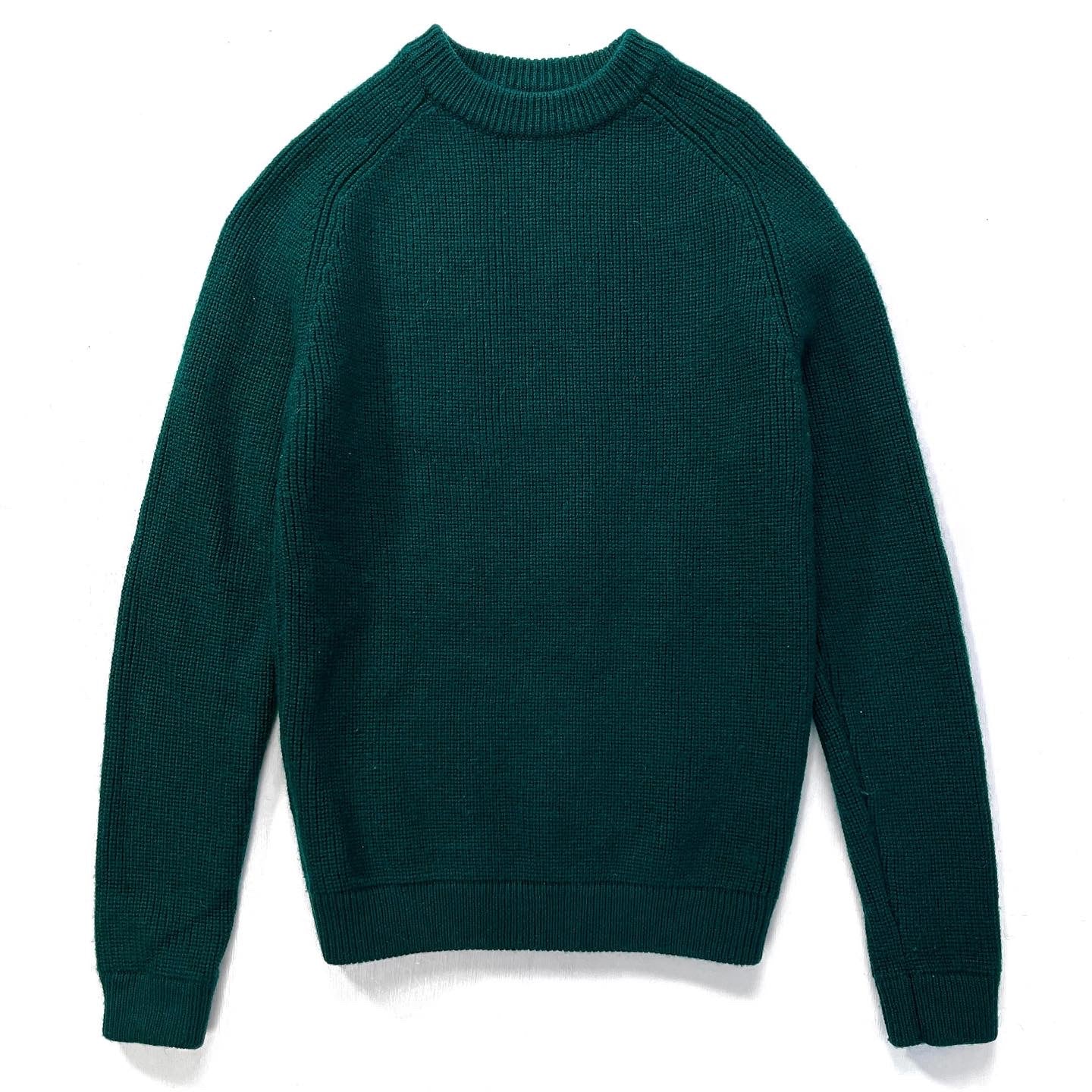 1980s Patagonia Chamonix Wool Guide Sweater, Hunter (XS)