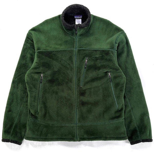 2006 Patagonia Mens R4 Regulator Fleece Jacket, Dark Green (L)