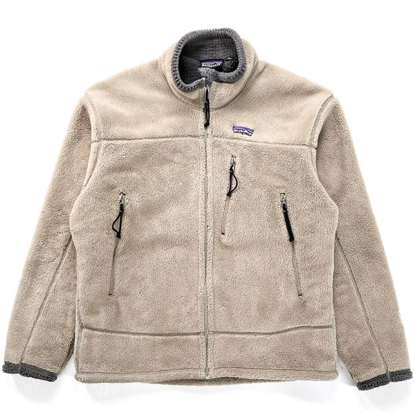 2002 Patagonia Mens R4 Regulator Fleece Jacket, Retro Khaki (L)