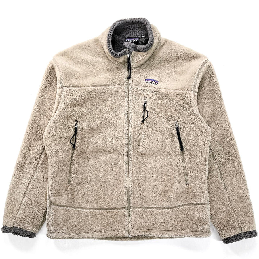 2002 Patagonia Mens R4 Regulator Fleece Jacket, Retro Khaki (L)