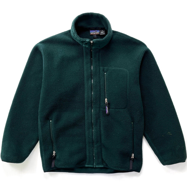 1999 Patagonia Made In The U.S.A. Synchilla Jacket, Hunter (M)
