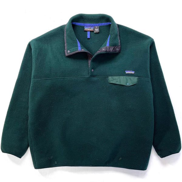 1999 Patagonia Synchilla Snap-T, Hunter & Condor (XL/XXL)