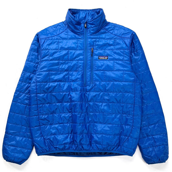 2010 Patagonia Mens Nano Puff Insulated Pullover, Bright Blue (L)