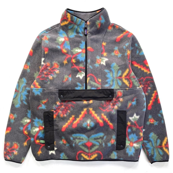 2022 Patagonia Printed Synchilla Anorak, Forest Floor: Ink (XL)