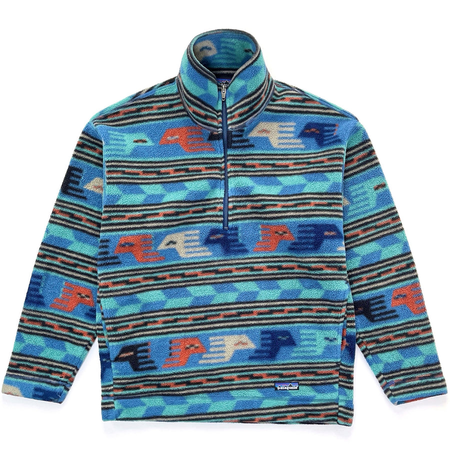 1996 Patagonia Made In The U.S.A. Printed Synchilla Sweater, Anatolia (XS)
