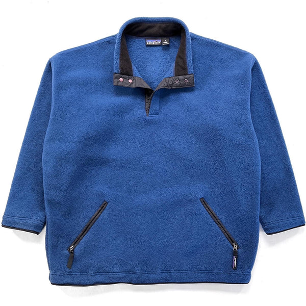 1995 Patagonia Synchilla Big-T Fleece Pullover, Blueberry (XXL)