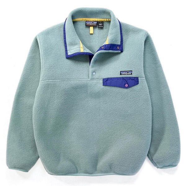 1999 Patagonia Made In The U.S.A. Synchilla Snap-T, Mineral Blue (S)