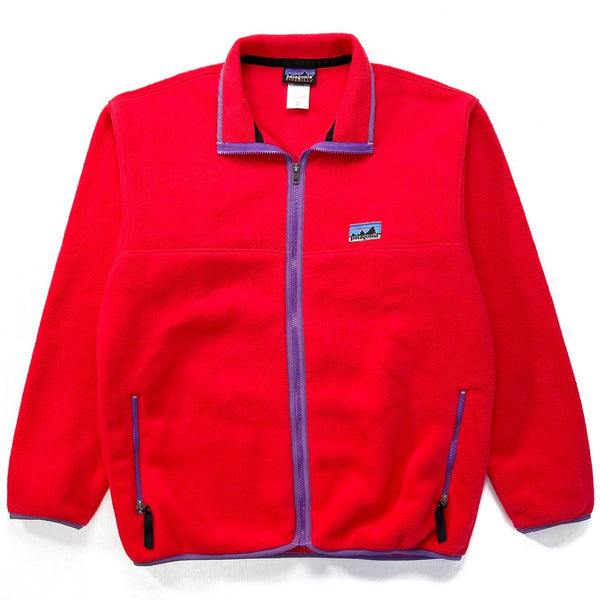 2008 Patagonia X Urban Outfitters Synchilla Cardigan, Bright Red (XL)