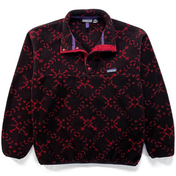 1994 Patagonia Printed Synchilla Snap-T Pullover, Sno: Condor (M)