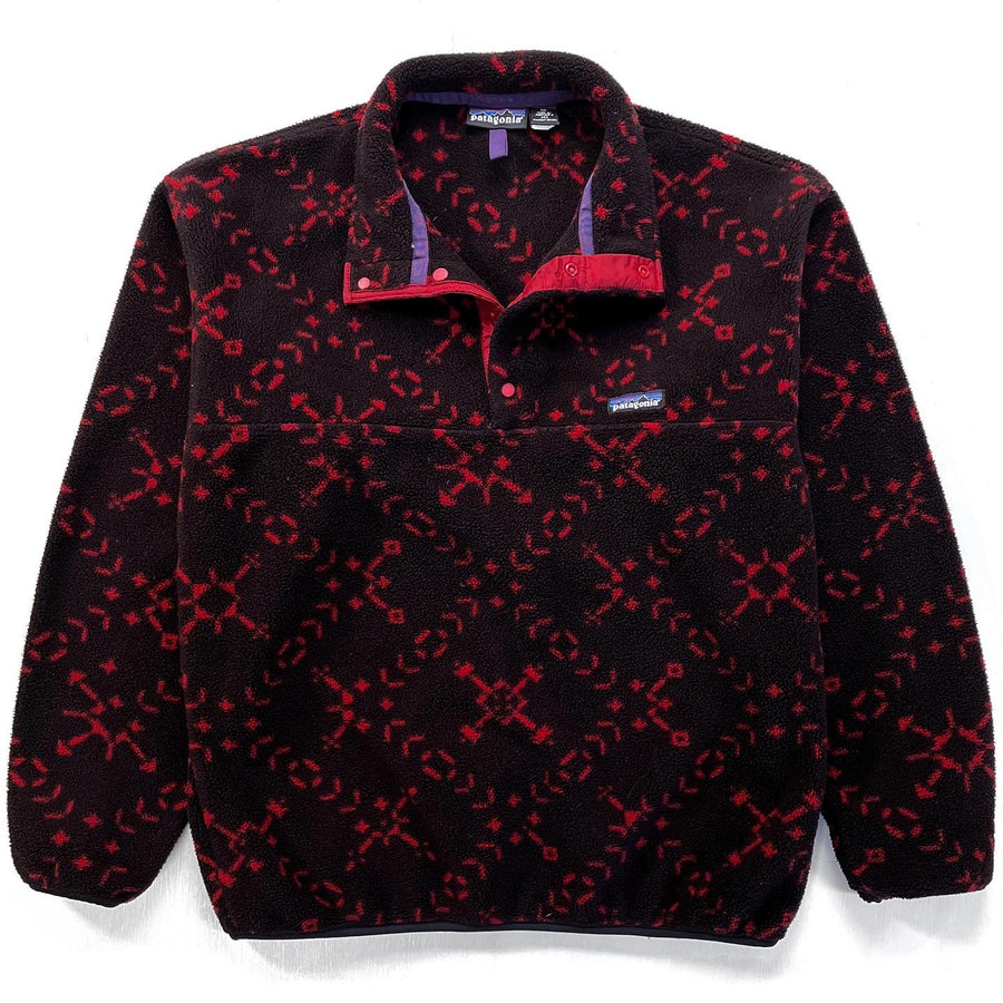 1994 Patagonia Printed Synchilla Snap-T Pullover, Sno: Condor (M)