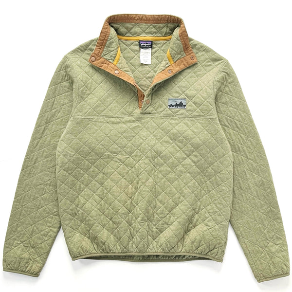 2014 Patagonia 40th Anniversary Legacy Diamond Quilt Snap-T, Fatigue Green (M)