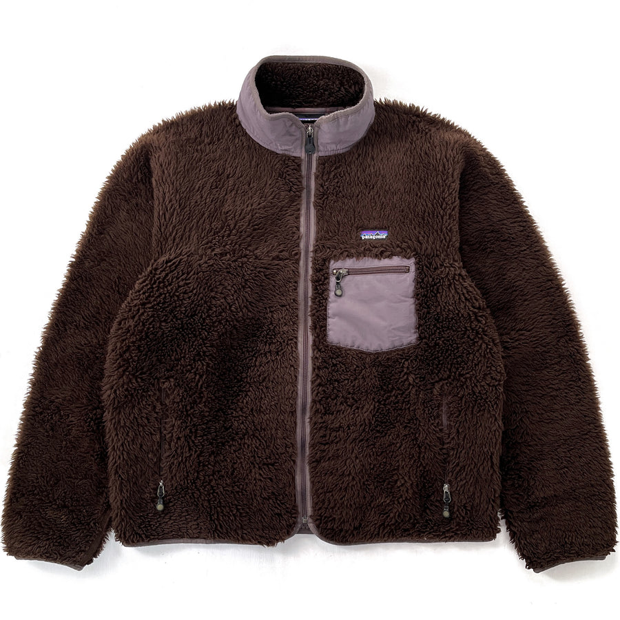 2005 Patagonia “Deep Pile” Classic Retro Cardigan, Velvet Brown (L)