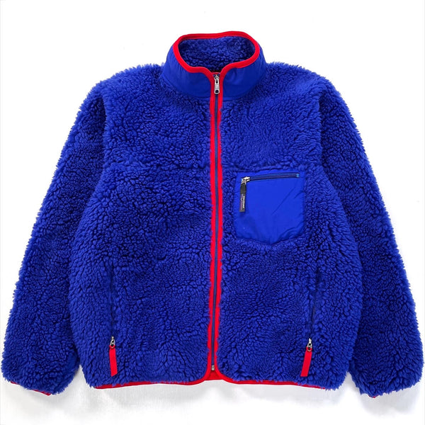 2000 Patagonia Classic Retro Cardigan, New Cobalt & Fire (L)