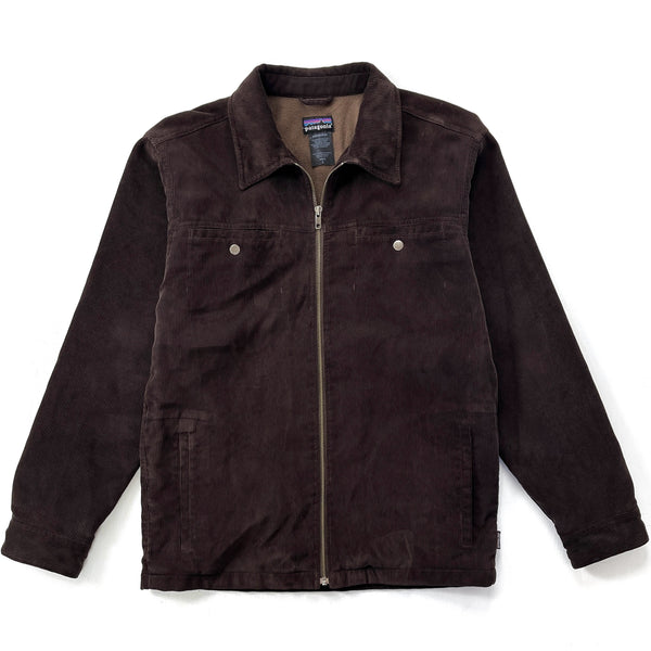 2006 Patagonia Fleece-Lined Corduroy Jacket, Dark Brown (S)