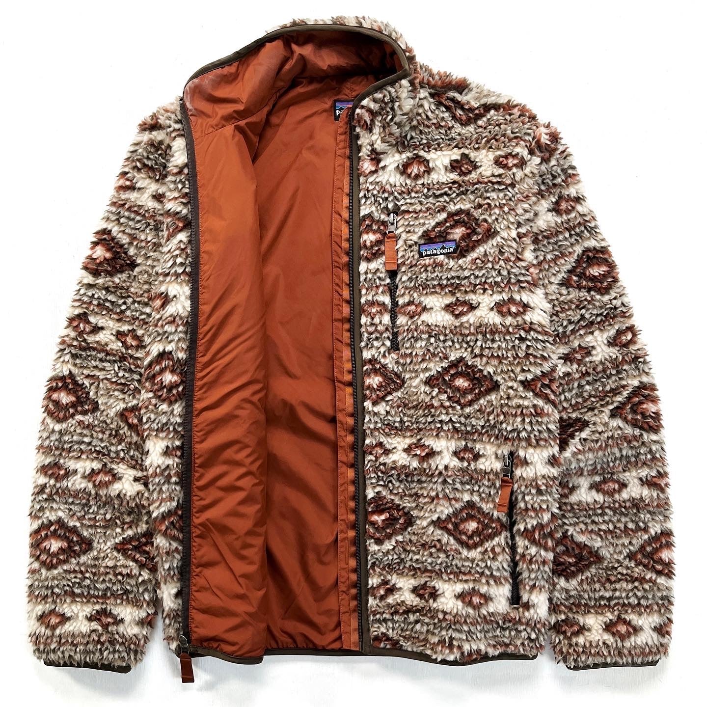 2012 Patagonia Classic Retro-X Deep Pile Fleece Cardigan, Choolie: Natural (S)